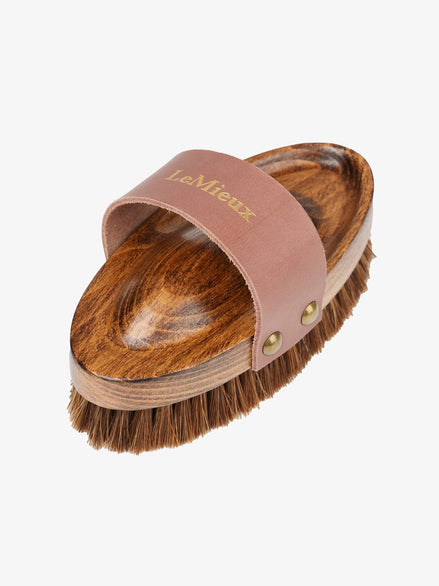 LeMieux Artisan Zachte Borstel Speckled Brown Borstels & toebehoren - Maddelin Equestrian LeMieux