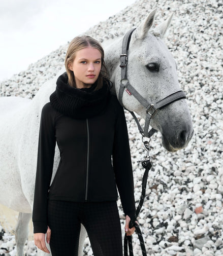 LeMieux Aspen Halster Visgraatmotief Nylon halsters - Maddelin Equestrian LeMieux