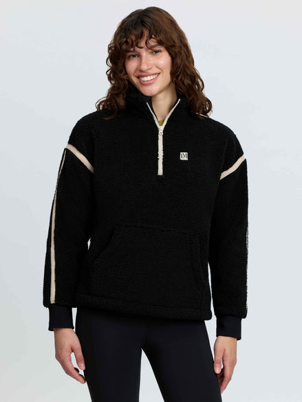 LeMieux Avery Teddy Quarter Zip Fleece Dames Dames Truien & Sweaters - Maddelin Equestrian