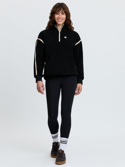 LeMieux Avery Teddy Quarter Zip Fleece Dames Dames Truien & Sweaters - Maddelin Equestrian