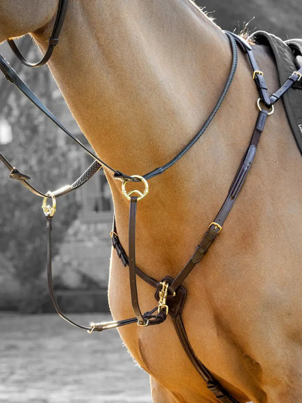 LeMieux Borsttuig (D - Ring Attachment) Borstriemen en martingalen - Maddelin Equestrian LeMieux
