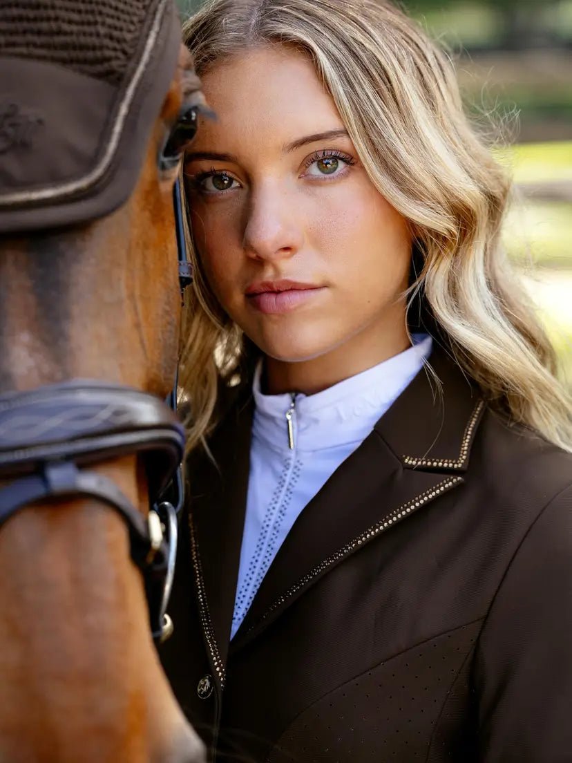 LeMieux Brilliance Diana Wedstrijdjas met Strass Dames Wedstrijdjassen - Maddelin Equestrian LeMieux