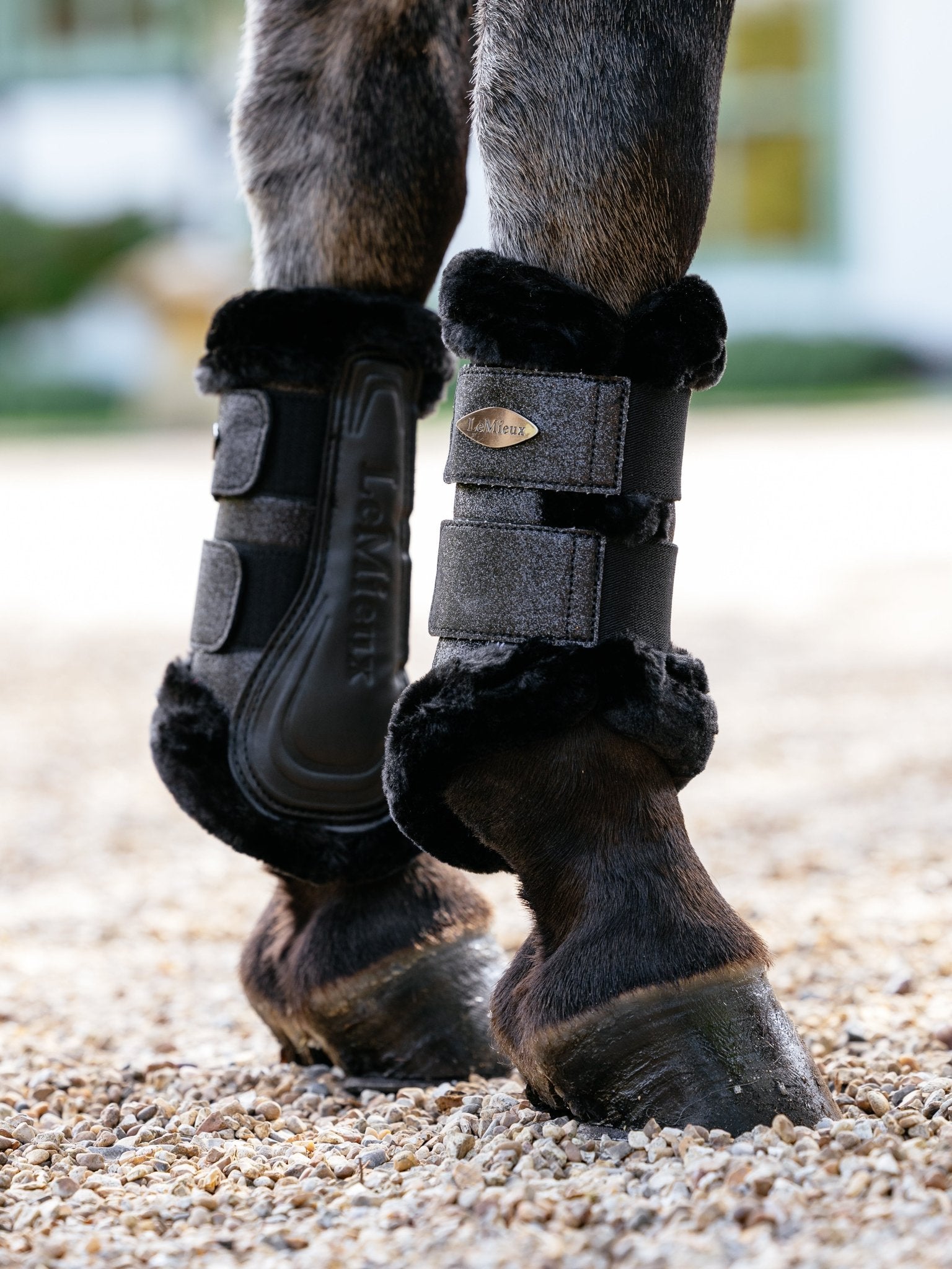 LeMieux Brilliance Fleece Edged Brushing Boot Beenbeschermers - Maddelin Equestrian LeMieux