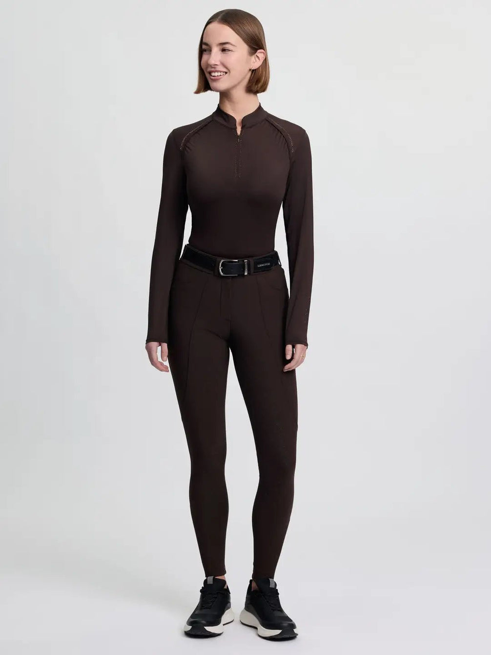 LeMieux Brilliance Full Grip Rijbroek Dames Dames Rijbroeken - Maddelin Equestrian LeMieux