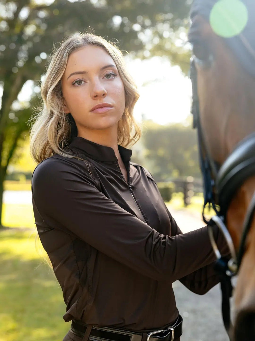LeMieux Brilliance Heyden Lightweight Base Layer Dames Shirts - Maddelin Equestrian LeMieux