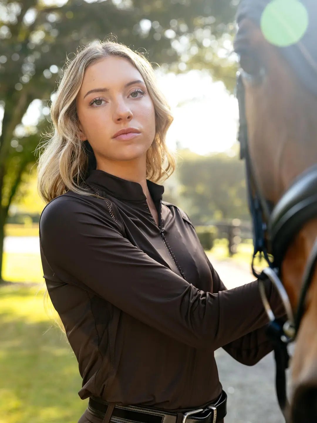 LeMieux Brilliance Heyden Lightweight Base Layer Dames Shirts - Maddelin Equestrian LeMieux