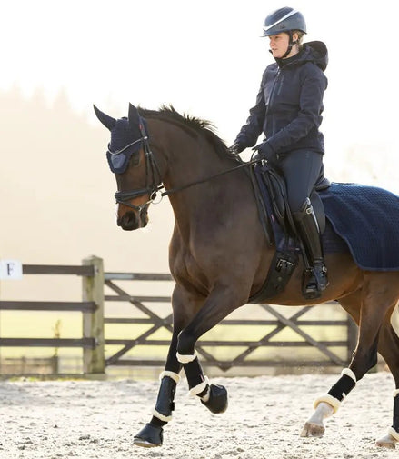 LeMieux Clima - Tek Stapdeken Quarter Navy Stapmolen en uitrijdekens - Maddelin Equestrian LeMieux