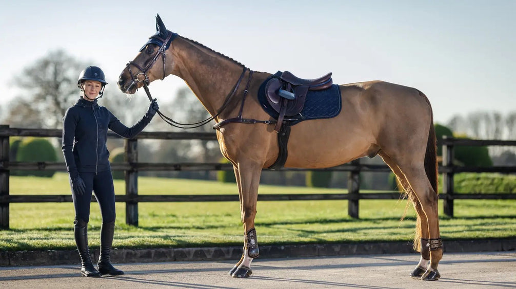 LeMieux Crystal Suede Zadeldek Core Zadeldoeken - Maddelin Equestrian LeMieux