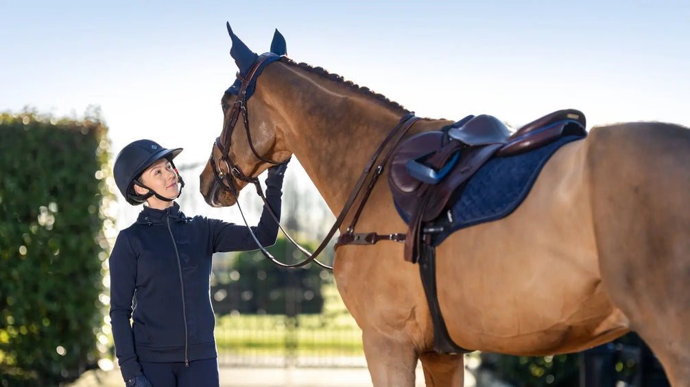 LeMieux Crystal Suede Zadeldek Core Zadeldoeken - Maddelin Equestrian LeMieux
