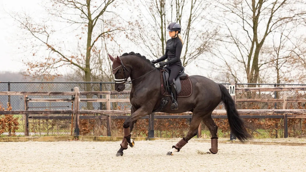LeMieux Crystal Suede Zadeldek Core Zadeldoeken - Maddelin Equestrian LeMieux