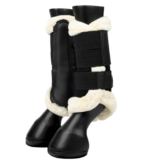 LeMieux Fleece Edge Mesh Brushing Peesbeschermers Peesbeschermers - Maddelin Equestrian LeMieux