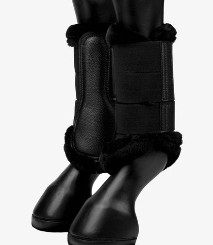 LeMieux Fleece Edge Mesh Brushing Peesbeschermers Peesbeschermers - Maddelin Equestrian LeMieux