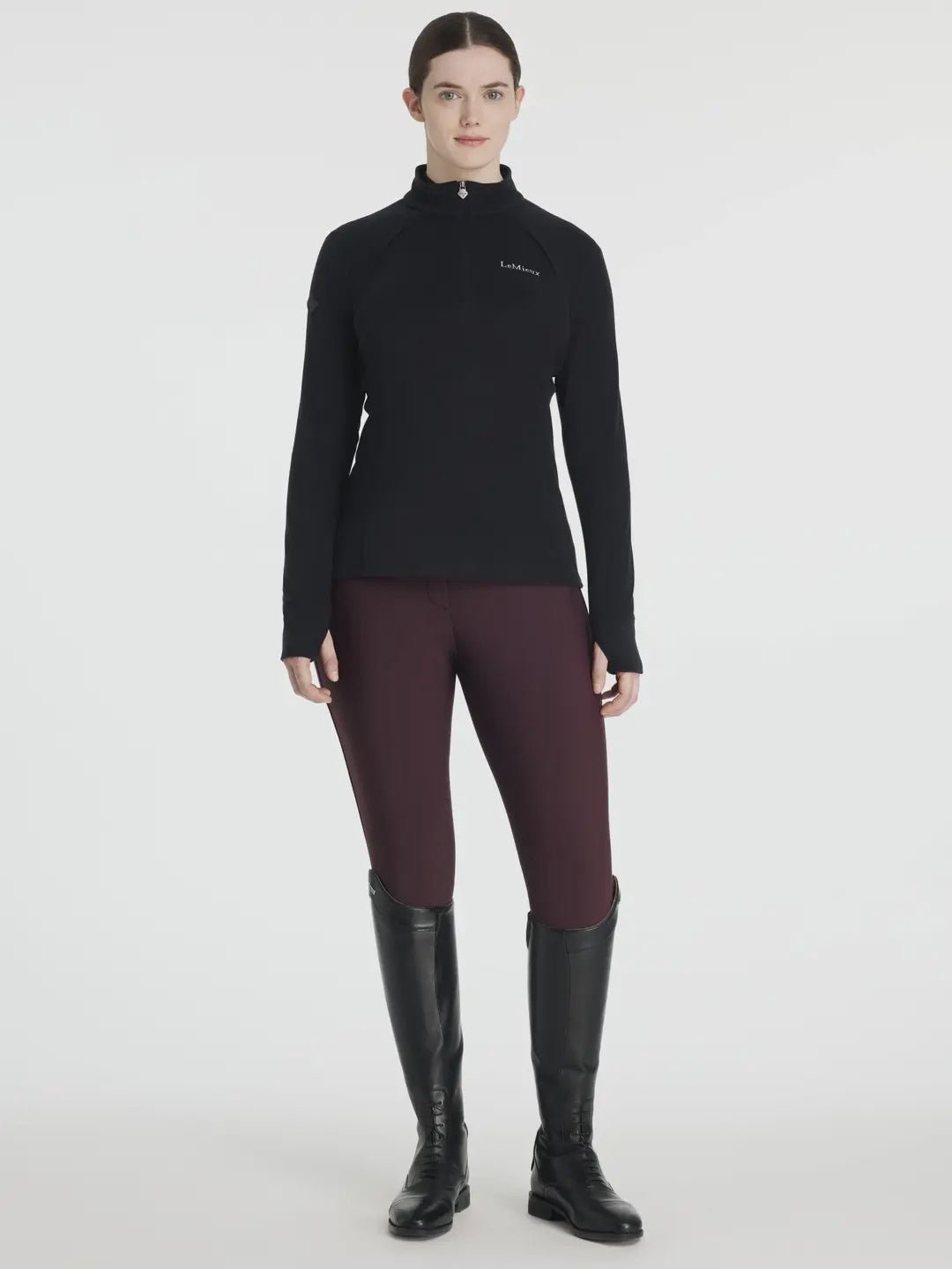 LeMieux Frances Fleece met kwartsrits Dames Truien & Sweaters - Maddelin Equestrian LeMieux