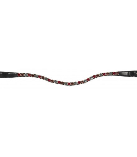 LeMieux Frontriem Spectrum Diamante Black Leder Frontriemen - Maddelin Equestrian LeMieux