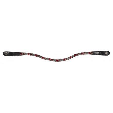 LeMieux Frontriem Spectrum Diamante Black Leder Frontriemen - Maddelin Equestrian LeMieux