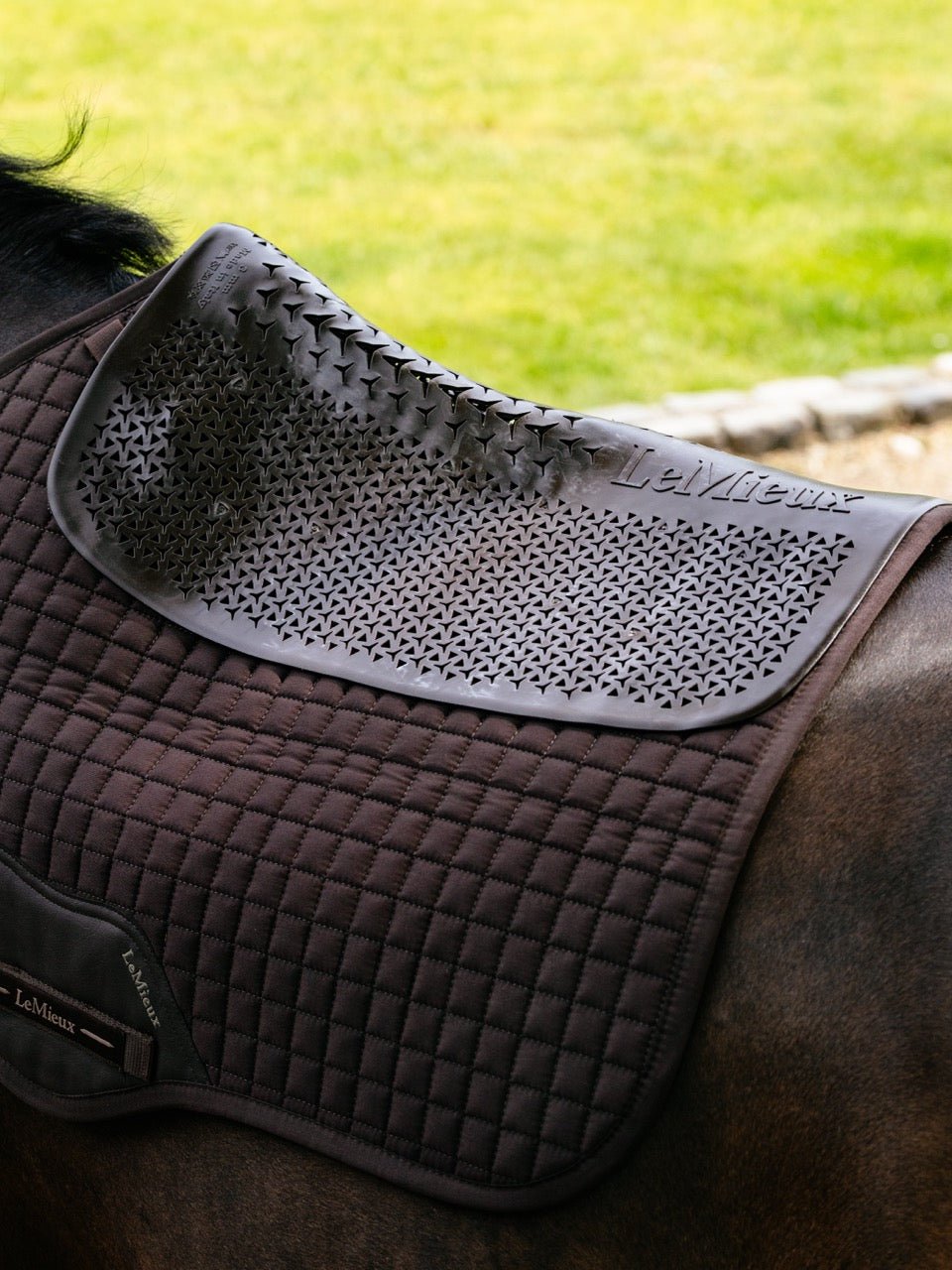 LeMieux Gel-Tek Slimline Half Pad Zadelonderleggers - Maddelin Equestrian