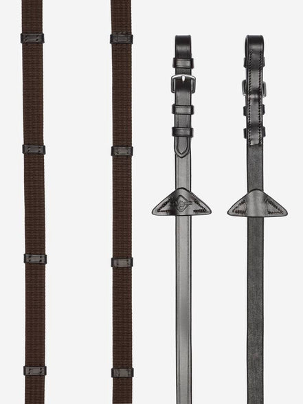 LeMieux Geweven Teugels Continental Teugels - Maddelin Equestrian LeMieux