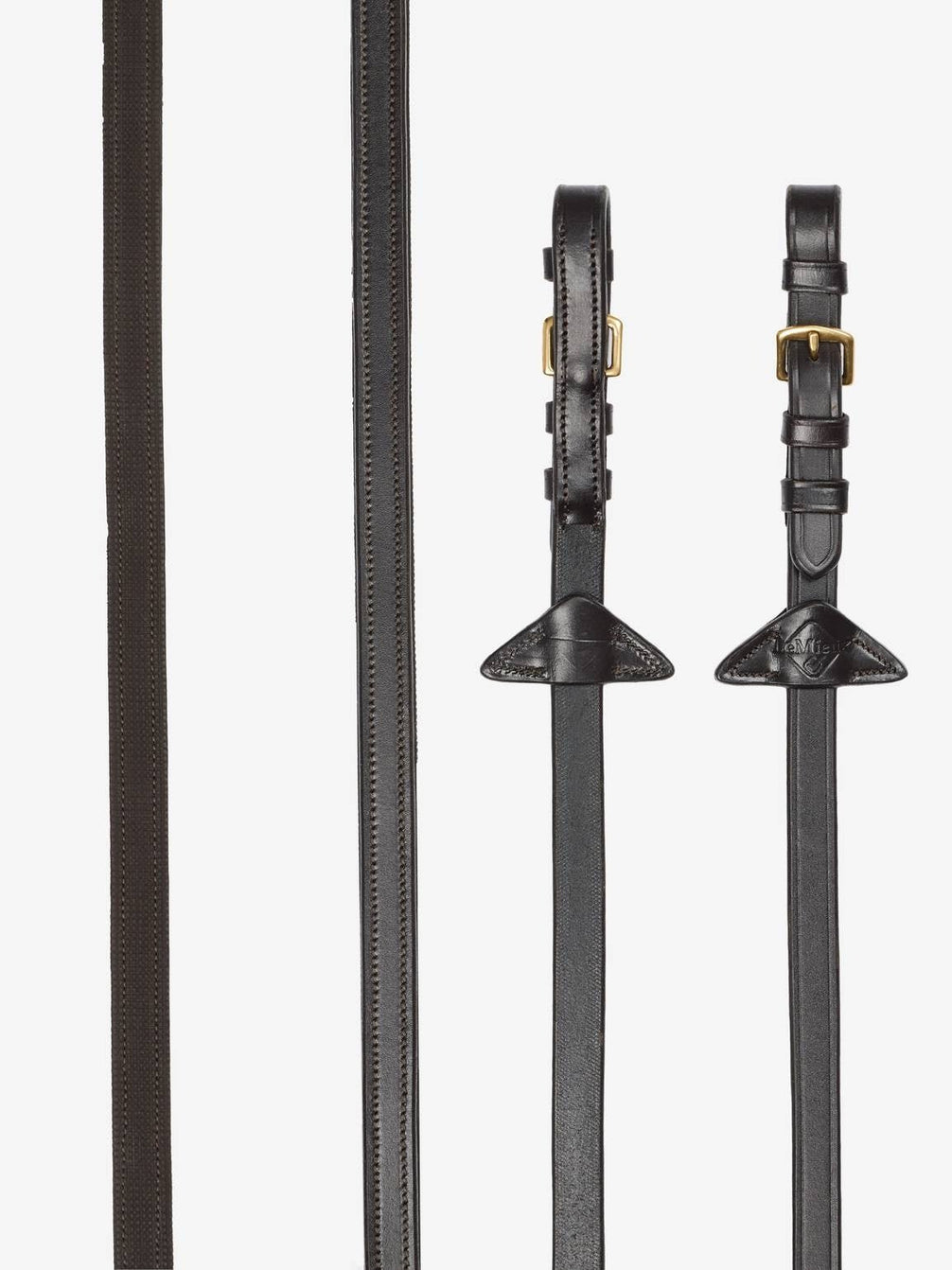 LeMieux Half leder half Rubber Teugels Teugels - Maddelin Equestrian LeMieux