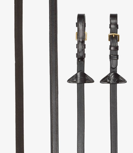 LeMieux Half leder half Rubber Teugels Teugels - Maddelin Equestrian LeMieux