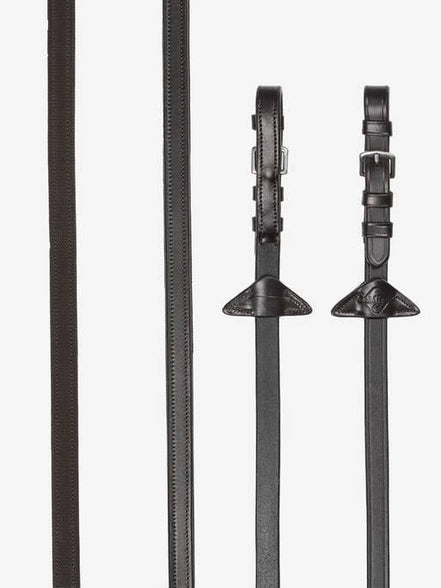 LeMieux Half leder half Rubber Teugels Teugels - Maddelin Equestrian LeMieux