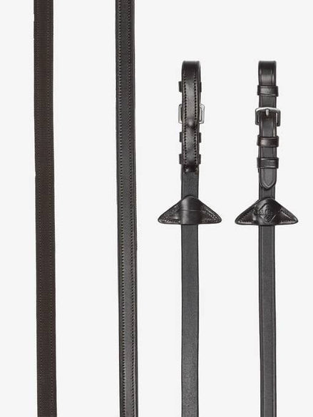 LeMieux Half leder half Rubber Teugels Teugels - Maddelin Equestrian LeMieux