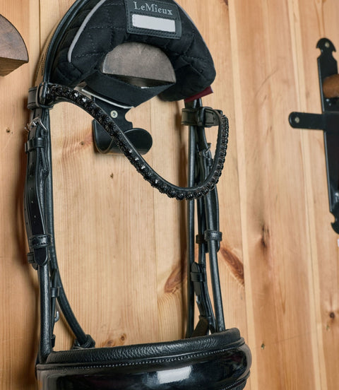 Lemieux Hoofdstelkussen Zwart Toebehoren hoofdstellen - Maddelin Equestrian LeMieux