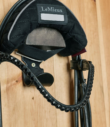 Lemieux Hoofdstelkussen Zwart Toebehoren hoofdstellen - Maddelin Equestrian LeMieux