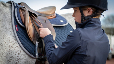 LeMieux Jumping Zadeldek Met Vrije Wervelkolom Zadeldoeken - Maddelin Equestrian LeMieux