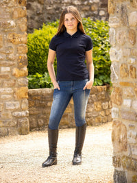 LeMieux Kids Annie Denim Bregging Kids - Maddelin Equestrian LeMieux