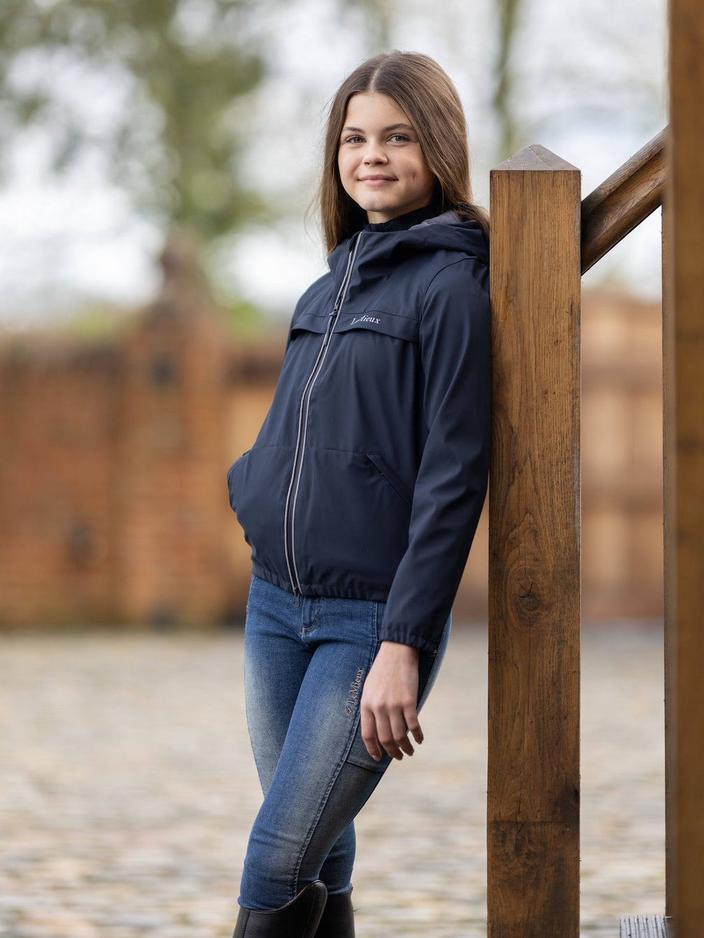 LeMieux Kids Annie Denim Bregging Kids - Maddelin Equestrian LeMieux