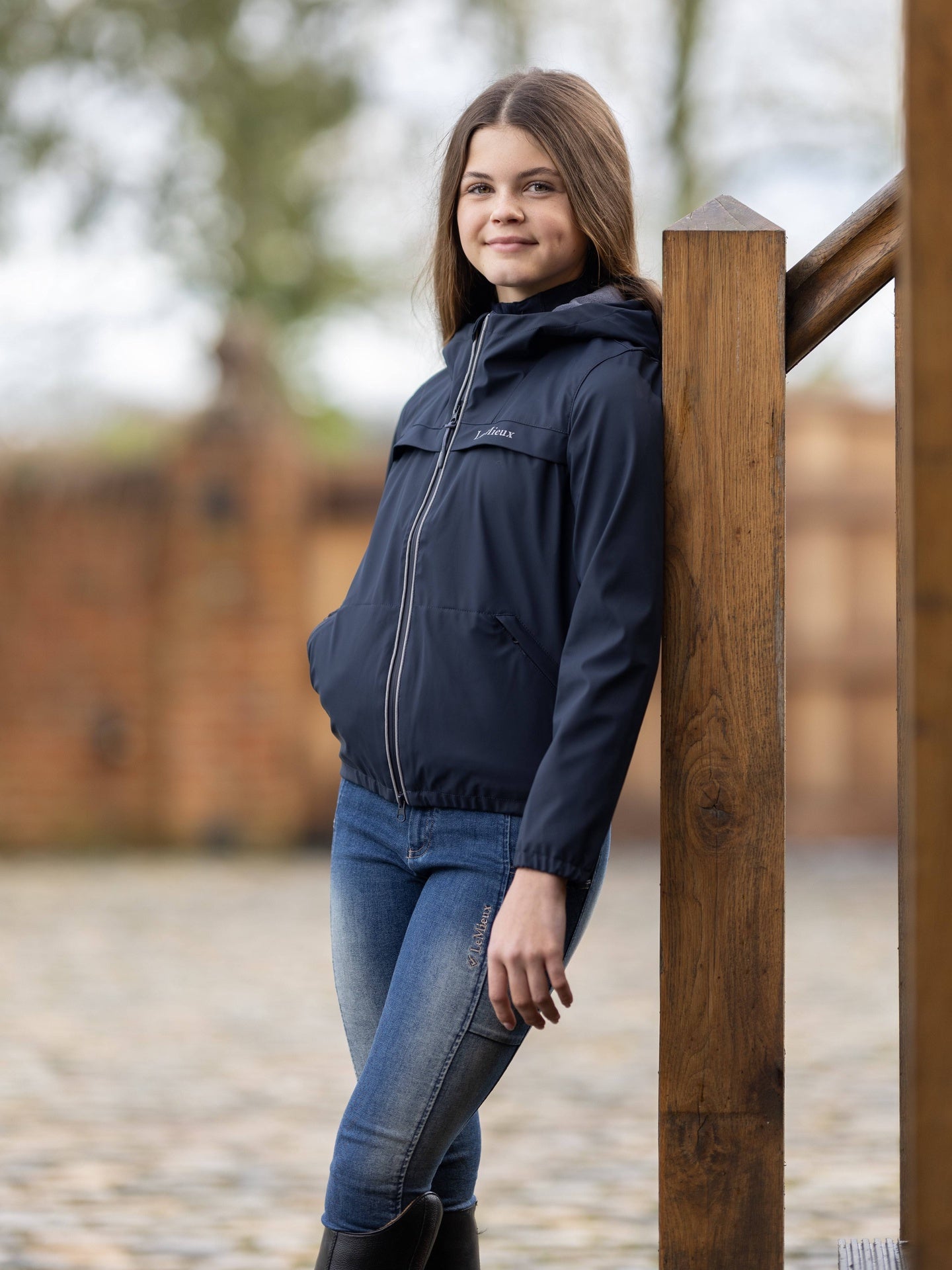 LeMieux Kids Annie Denim Bregging Kids - Maddelin Equestrian LeMieux