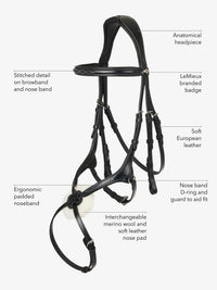 LeMieux Kudos Grackle Hoofdstel Trenshoofdstellen - Maddelin Equestrian LeMieux