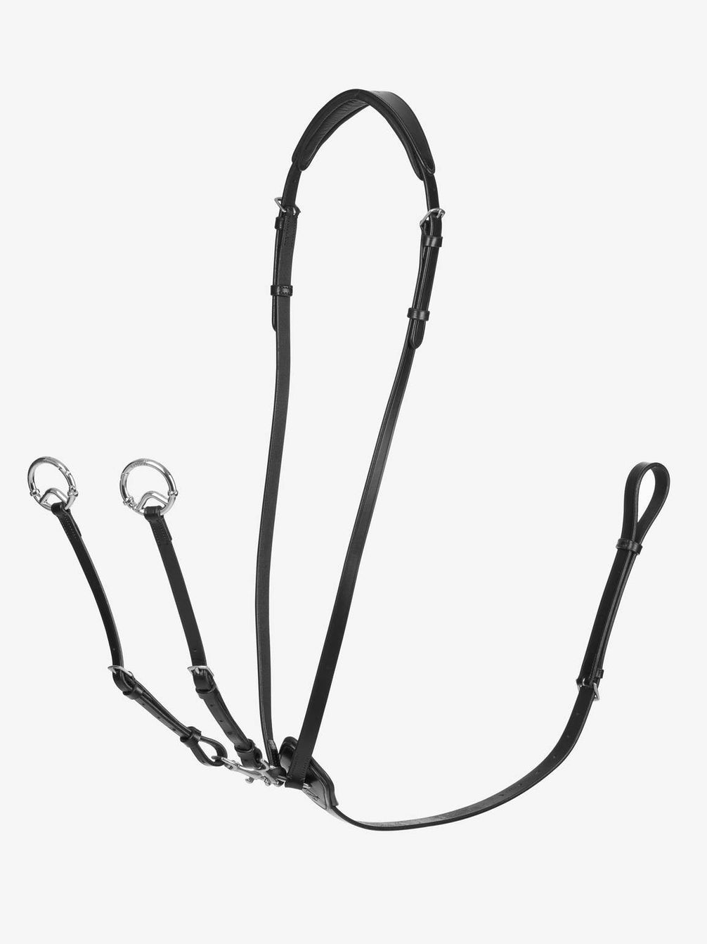 LeMieux Kudos Running Martingaal Silver Borstriemen en martingalen - Maddelin Equestrian LeMieux