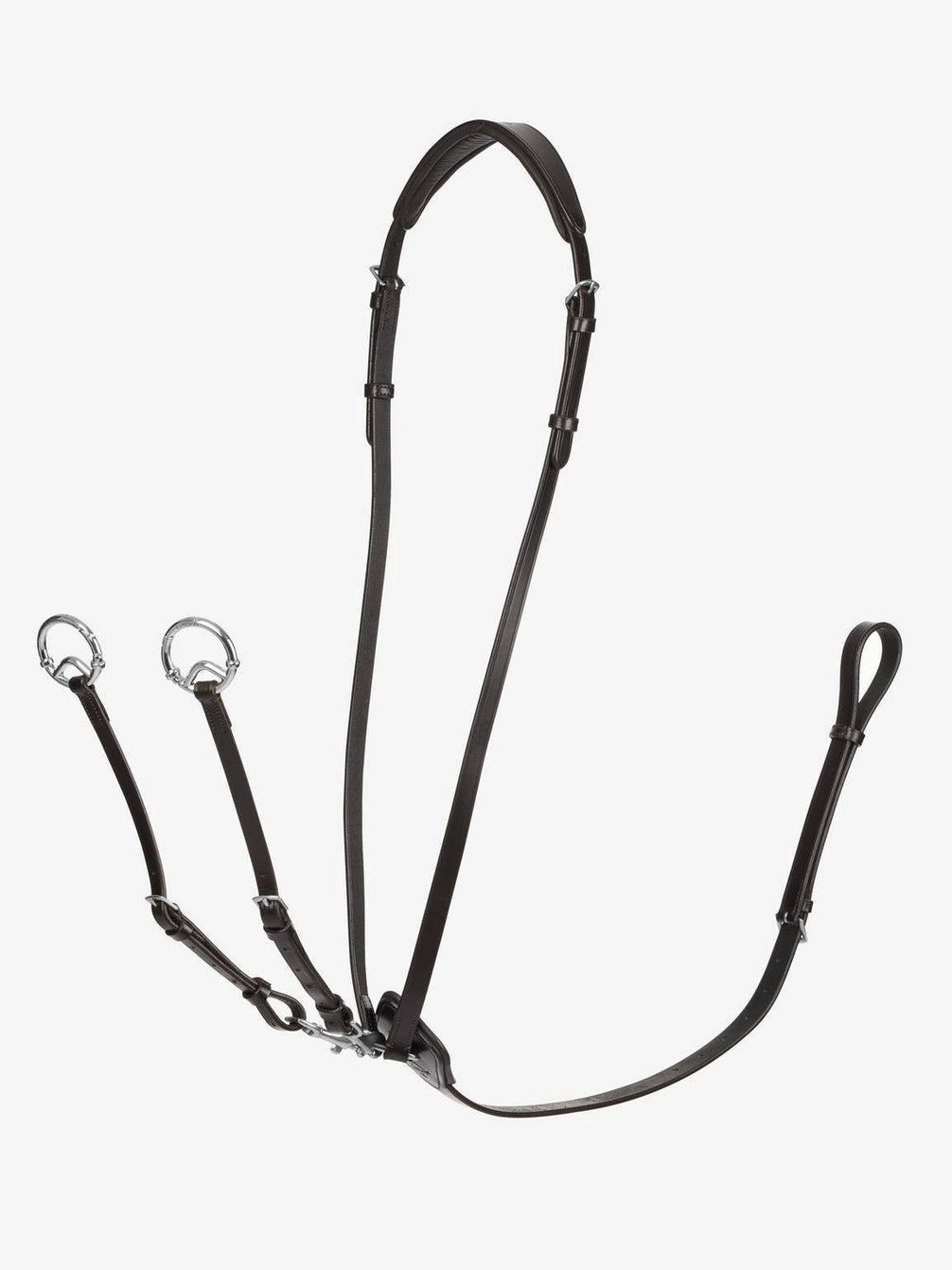 LeMieux Kudos Running Martingaal Silver Borstriemen en martingalen - Maddelin Equestrian LeMieux