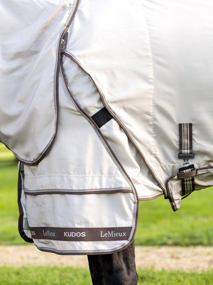 LeMieux Kudos Sweet Itch Eczeemdeken Stone Vliegendekens - Maddelin Equestrian LeMieux