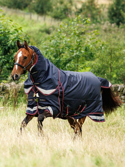 LeMieux Kudos Thermo Layer Turnout Paardendeken Navy Outdoordeken - Maddelin Equestrian LeMieux