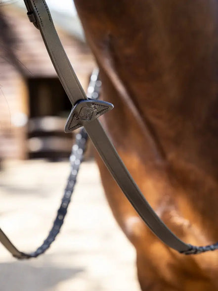 LeMieux Leder Gevlochten Teugels Teugels - Maddelin Equestrian LeMieux