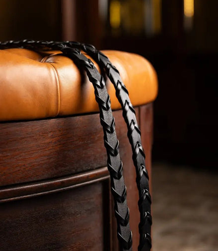 LeMieux Leder Gevlochten Teugels Teugels - Maddelin Equestrian LeMieux