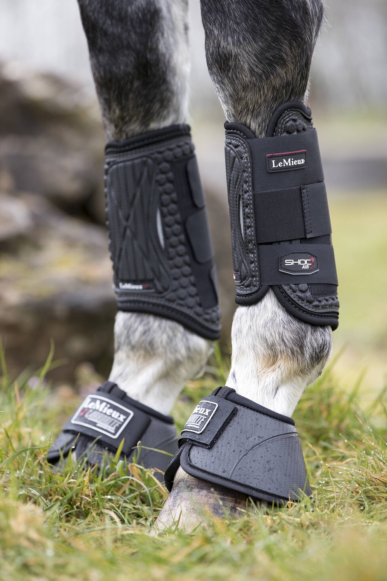 LeMieux LMX Shoc Air Cross Country Beenbeschermers Voorbenen Peesbeschermers - Maddelin Equestrian LeMieux