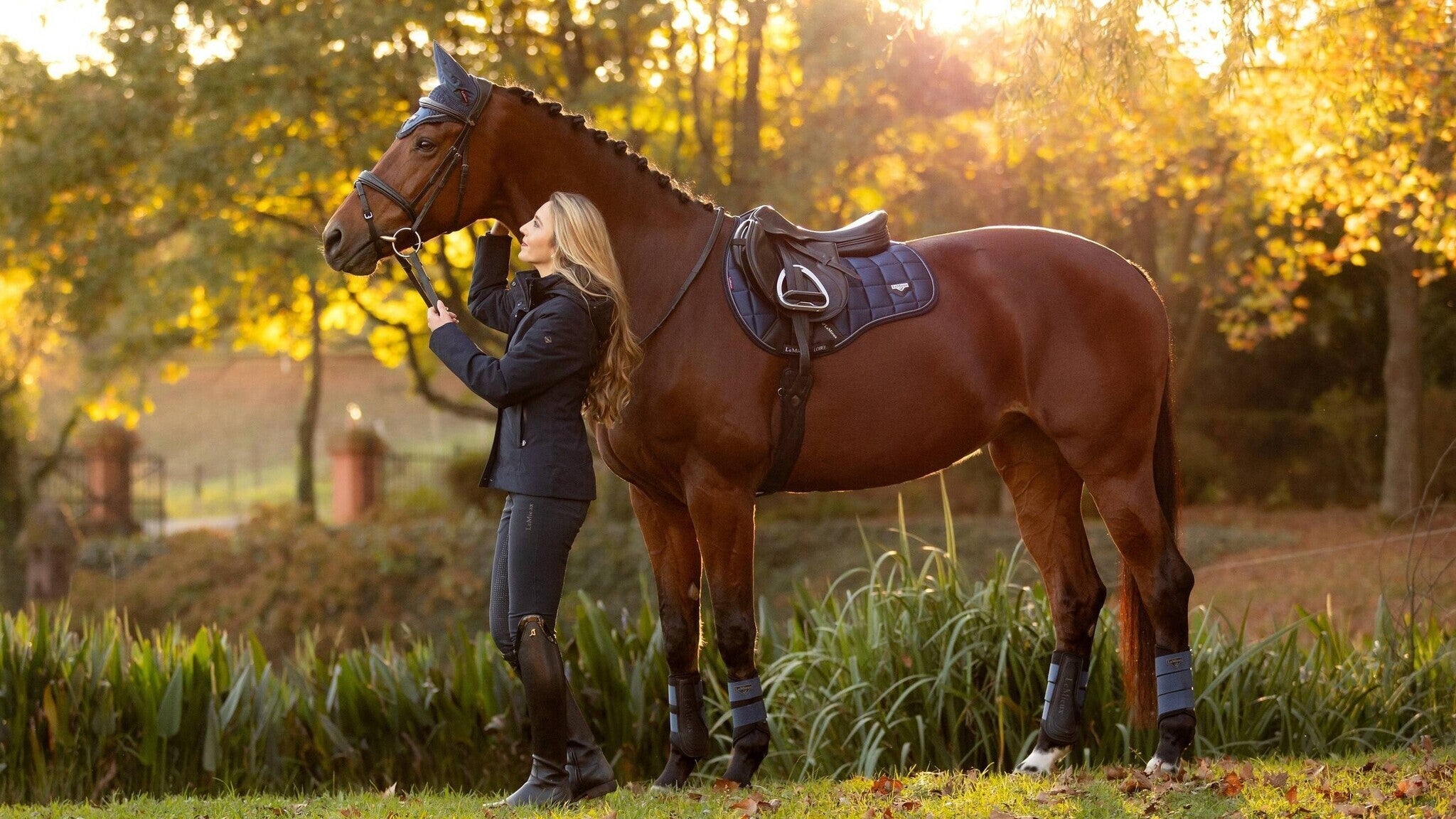 LeMieux Loire Zadeldek Classic Atlantic Zadeldoeken - Maddelin Equestrian LeMieux