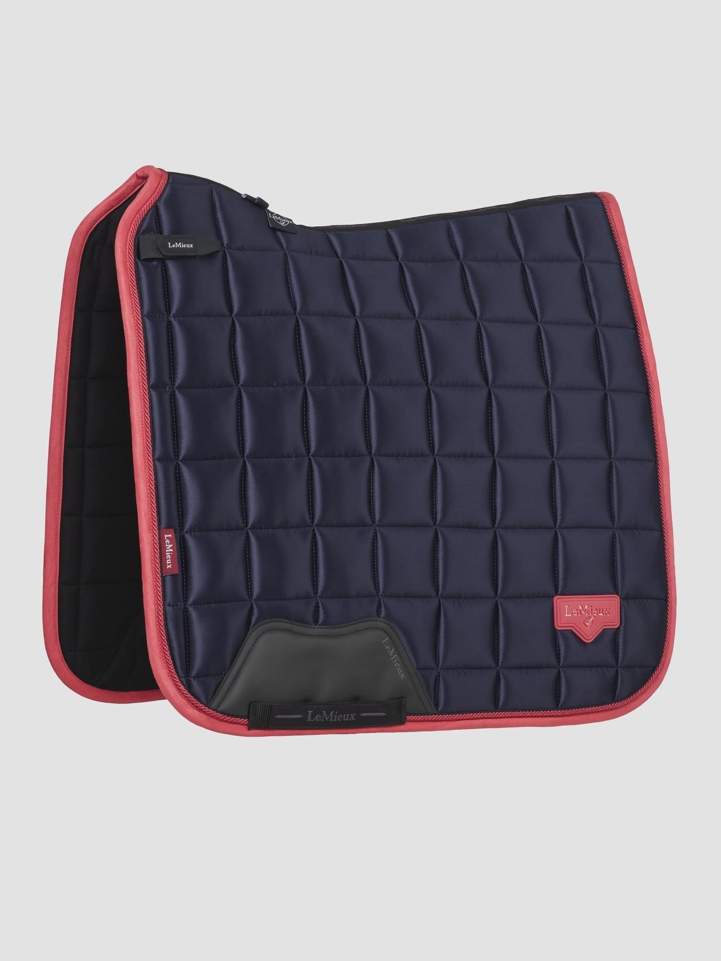 Lemieux Loire Zadeldek Navy/Cranberry Zadeldoeken - Maddelin Equestrian LeMieux