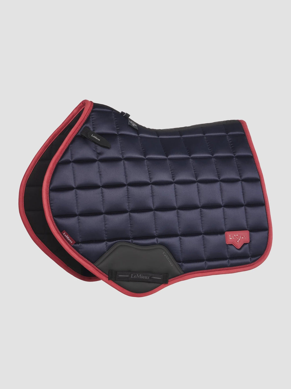 Lemieux Loire Zadeldek Navy/Cranberry Zadeldoeken - Maddelin Equestrian LeMieux