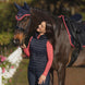 Lemieux Loire Zadeldek Navy/Cranberry Zadeldoeken - Maddelin Equestrian LeMieux
