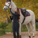 Lemieux Loire Zadeldek Navy/Cranberry Zadeldoeken - Maddelin Equestrian LeMieux