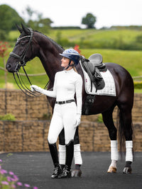 LeMieux Loire Zadeldek White Zadeldoeken - Maddelin Equestrian LeMieux