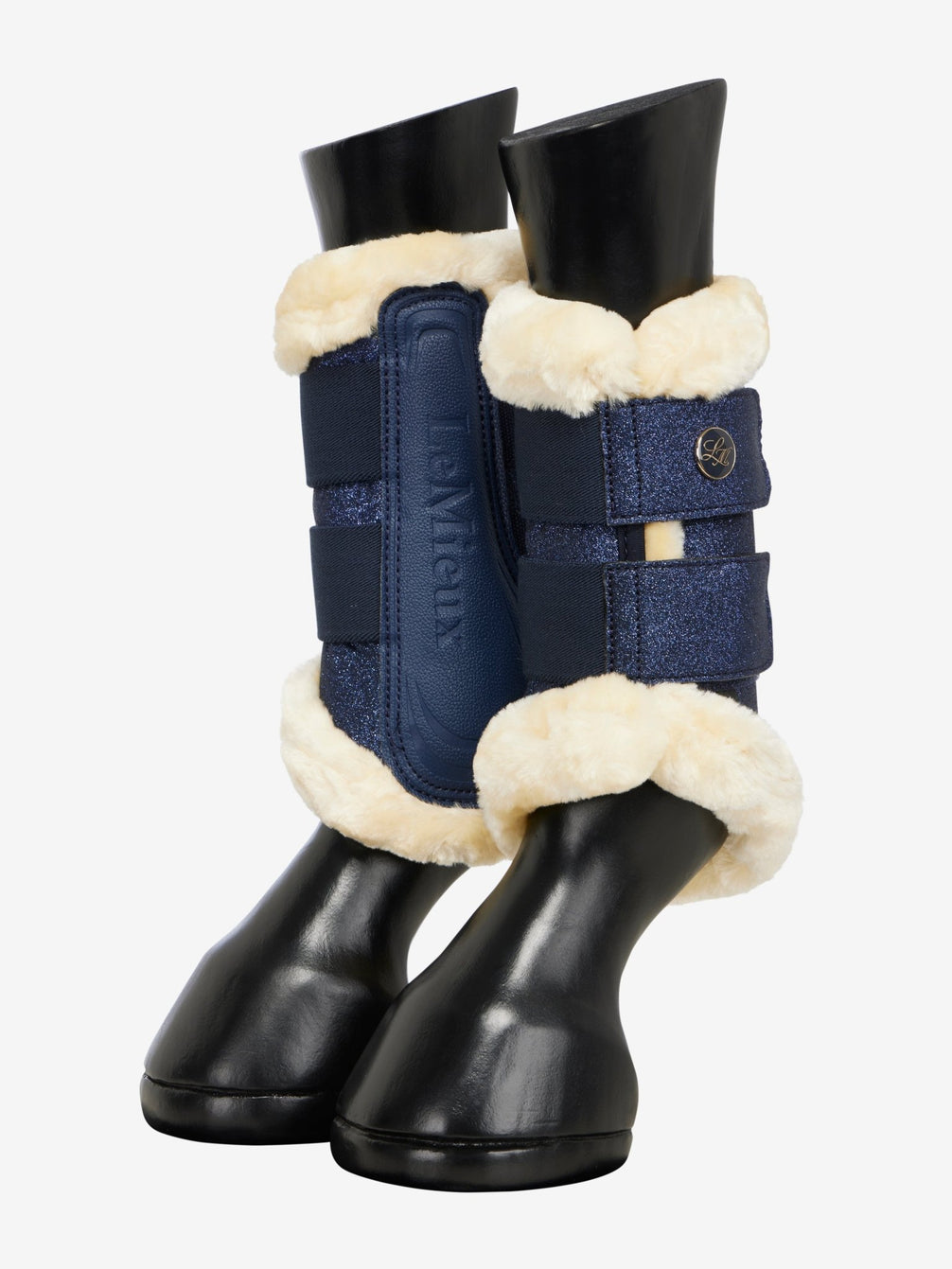 LeMieux Lustre Fleece Edged Brushing Boots Beenbeschermers - Maddelin Equestrian