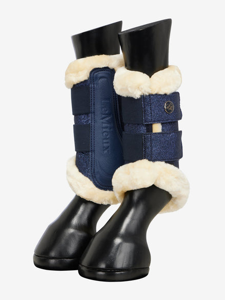 LeMieux Lustre Fleece Edged Brushing Boots Beenbeschermers - Maddelin Equestrian