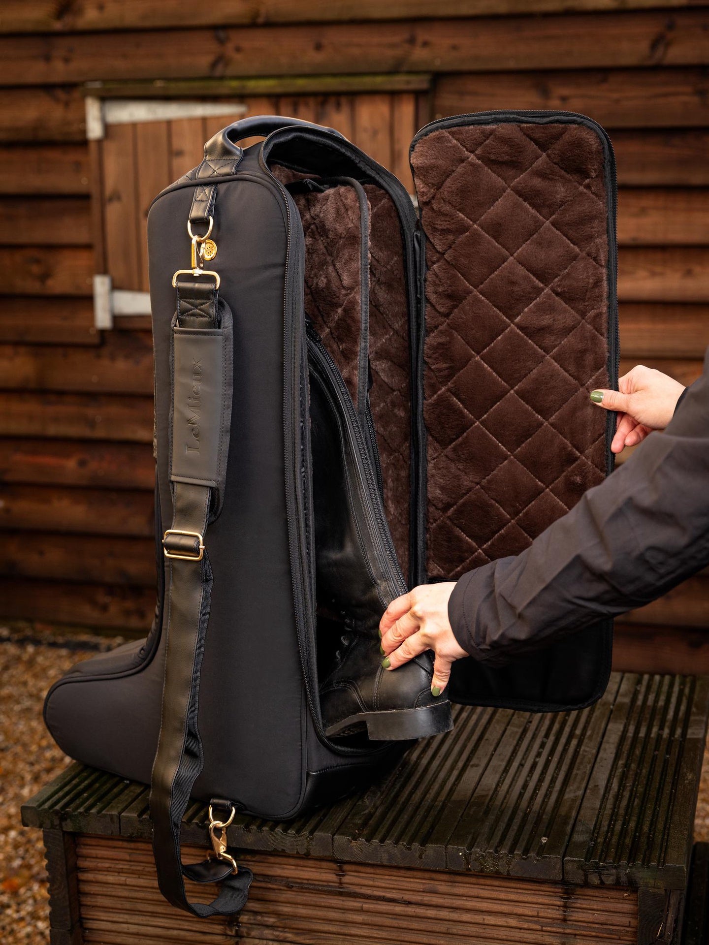 LeMieux Luxe Laarzentas Accessoires - Maddelin Equestrian LeMieux