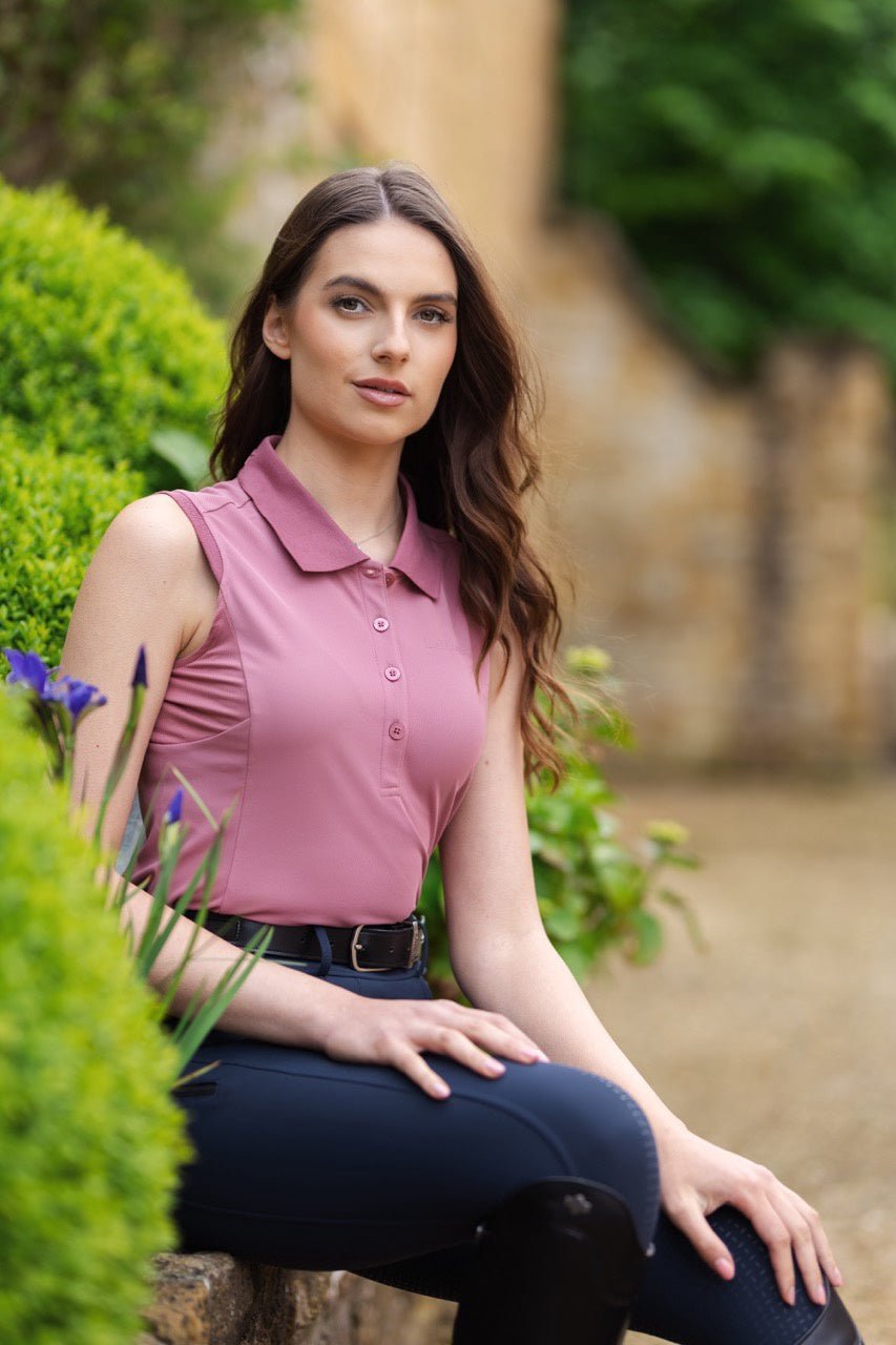 LeMieux Marissa Mouwloos Polo Shirt Dames Dames Shirts - Maddelin Equestrian LeMieux