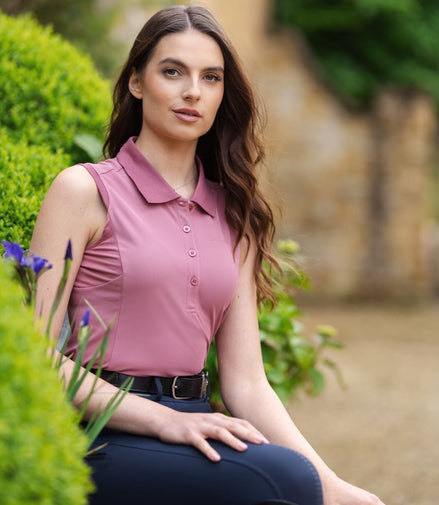 LeMieux Marissa Mouwloos Polo Shirt Dames Dames Shirts - Maddelin Equestrian LeMieux